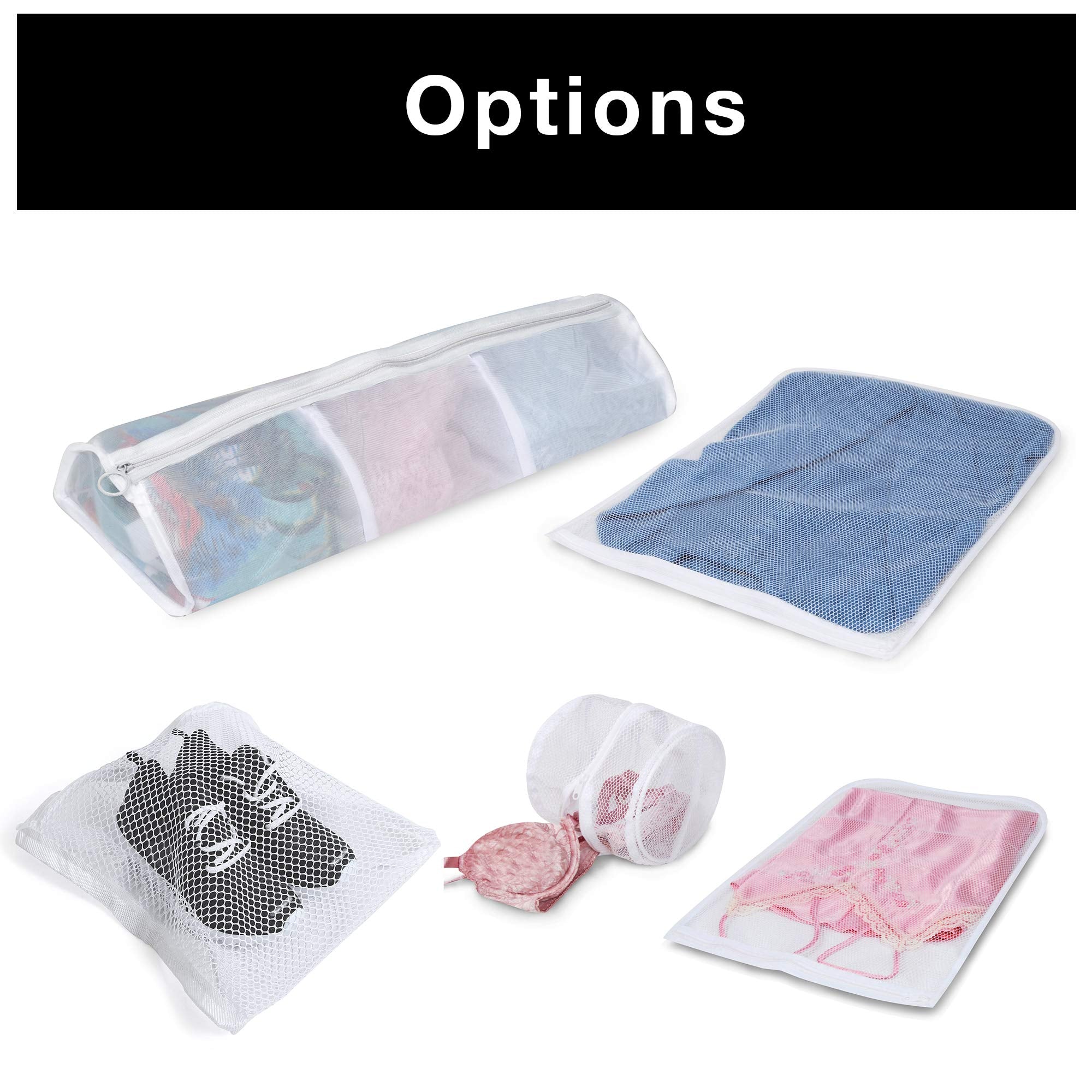 3Pcs Laundry Bag Mesh Bra Wash Bag,Soft Durable Honeycomb Mesh Laundry Bags  with Zips ​for Bras,Socks,Panty,Undershirt : : Home