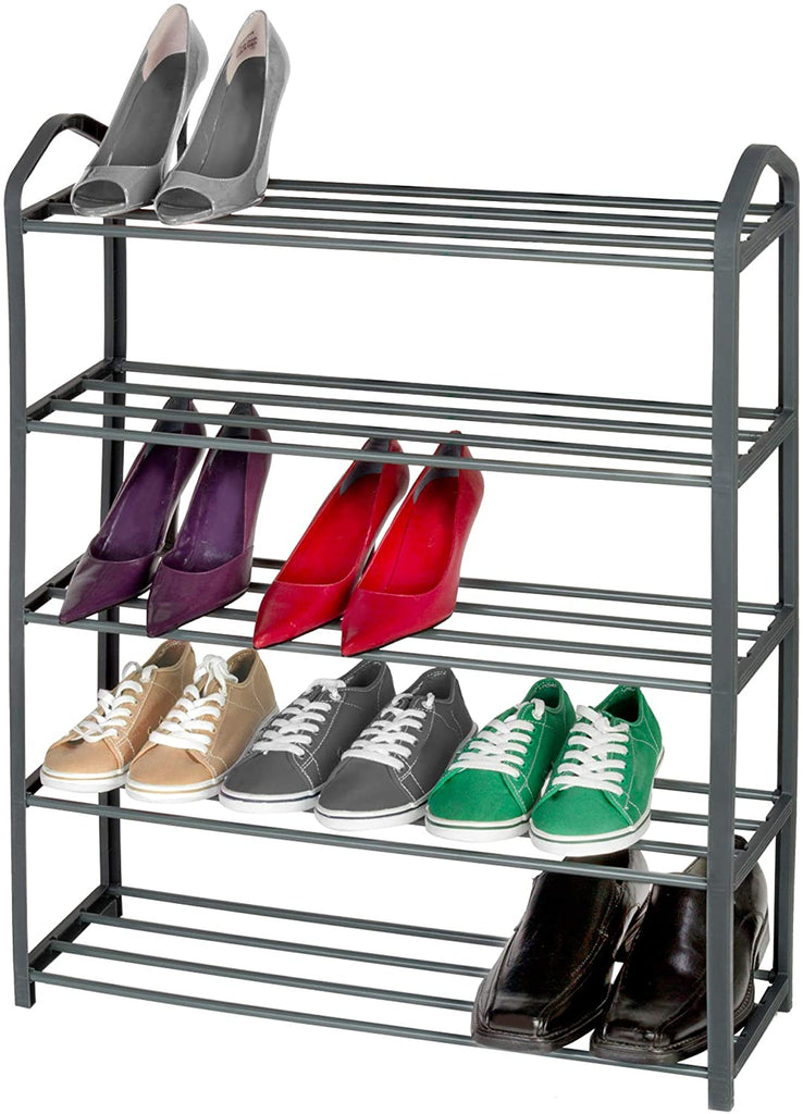 3-Tier Long Shoe Rack Organizer Extra Large Capacity for 24 Pairs