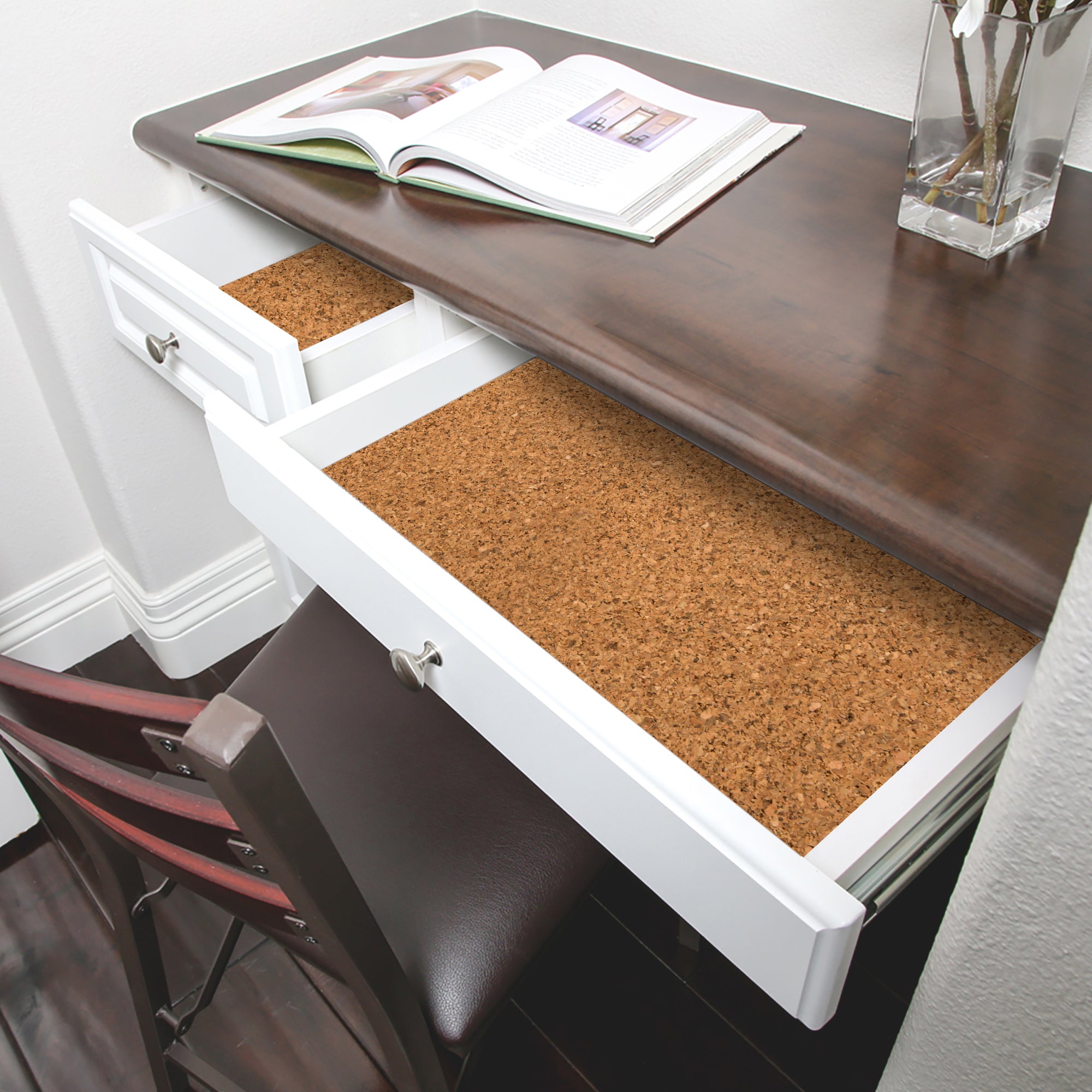 Cork Shelf Liner - Non-Adhesive - CorkHouse