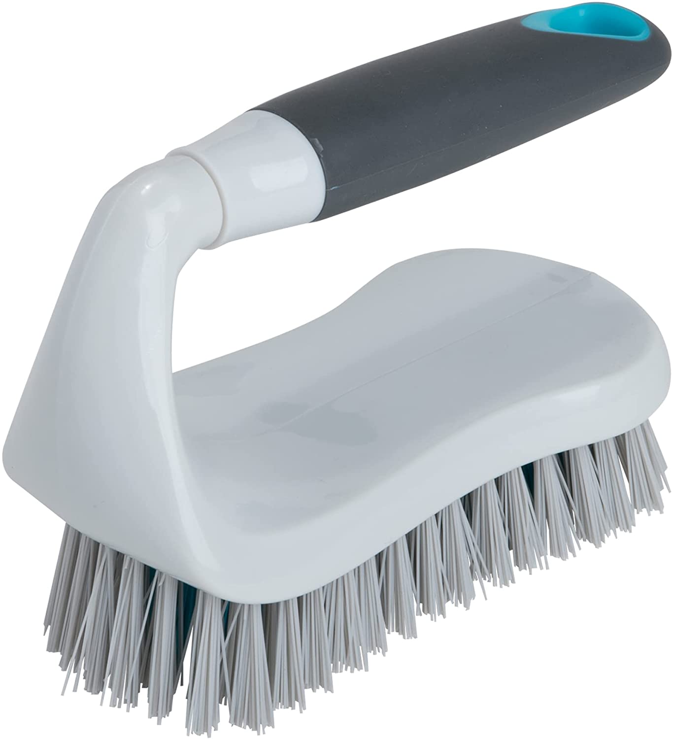 W Home Dish Brush, Multi-purpose Soap Dispensing Scrubber with Nylon  Bristles