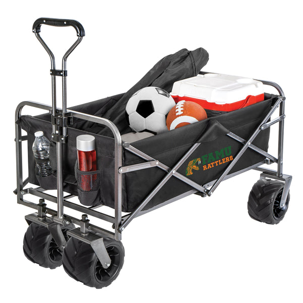 Collegiate Heavy-Duty Utility Collapsible Sports Wagon - Smart Design® 39