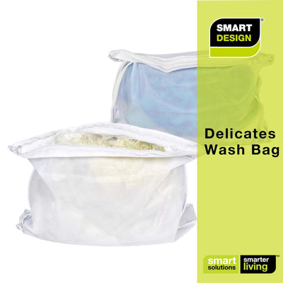 Delicates Wash Bag with Safety Zipper - 18 x 15 Inch - Smart Design® 7