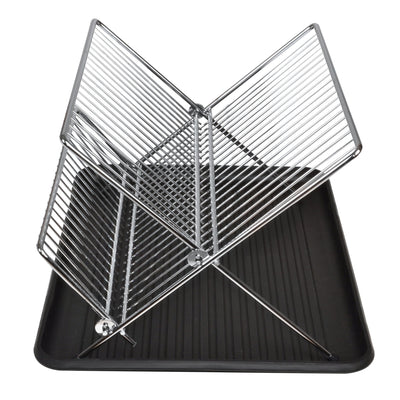 Dish Drainer Rack with In-Sink or Counter Drying - Chrome - Smart Design® 2