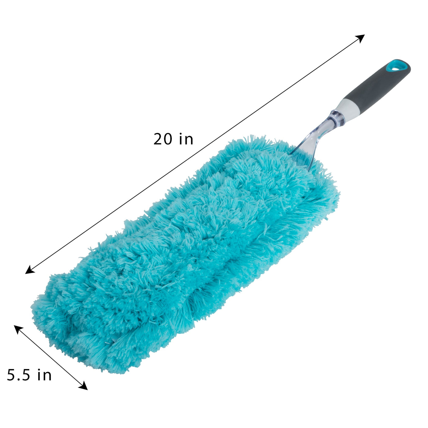 Flat Under Appliance Microfiber Hand Duster - 19 Inch - Smart Design® 3