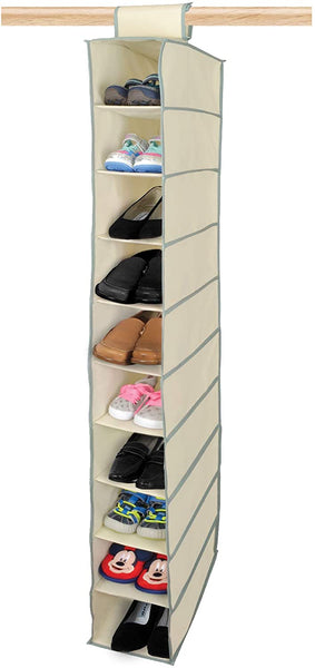 Hanging Shelf Organizer with Hangable Hook & Loop - Smart Design® 1