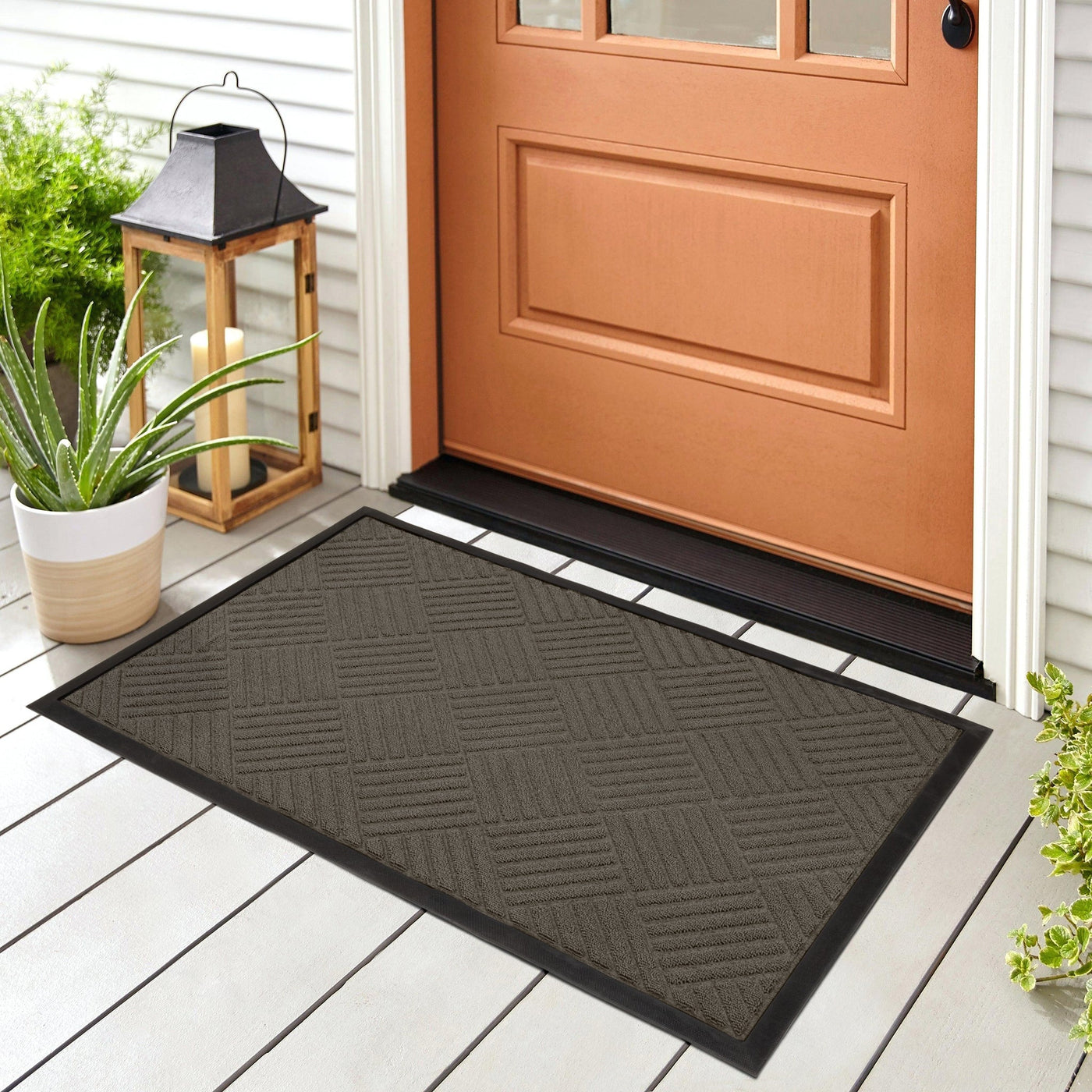 Large All-Weather Door Mat - Diamond - Smart Design® 6