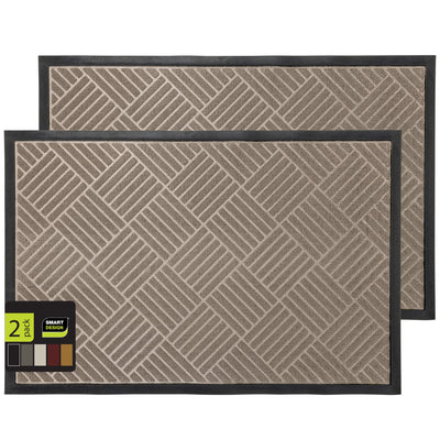 Large All-Weather Door Mat - Diamond - Smart Design® 8