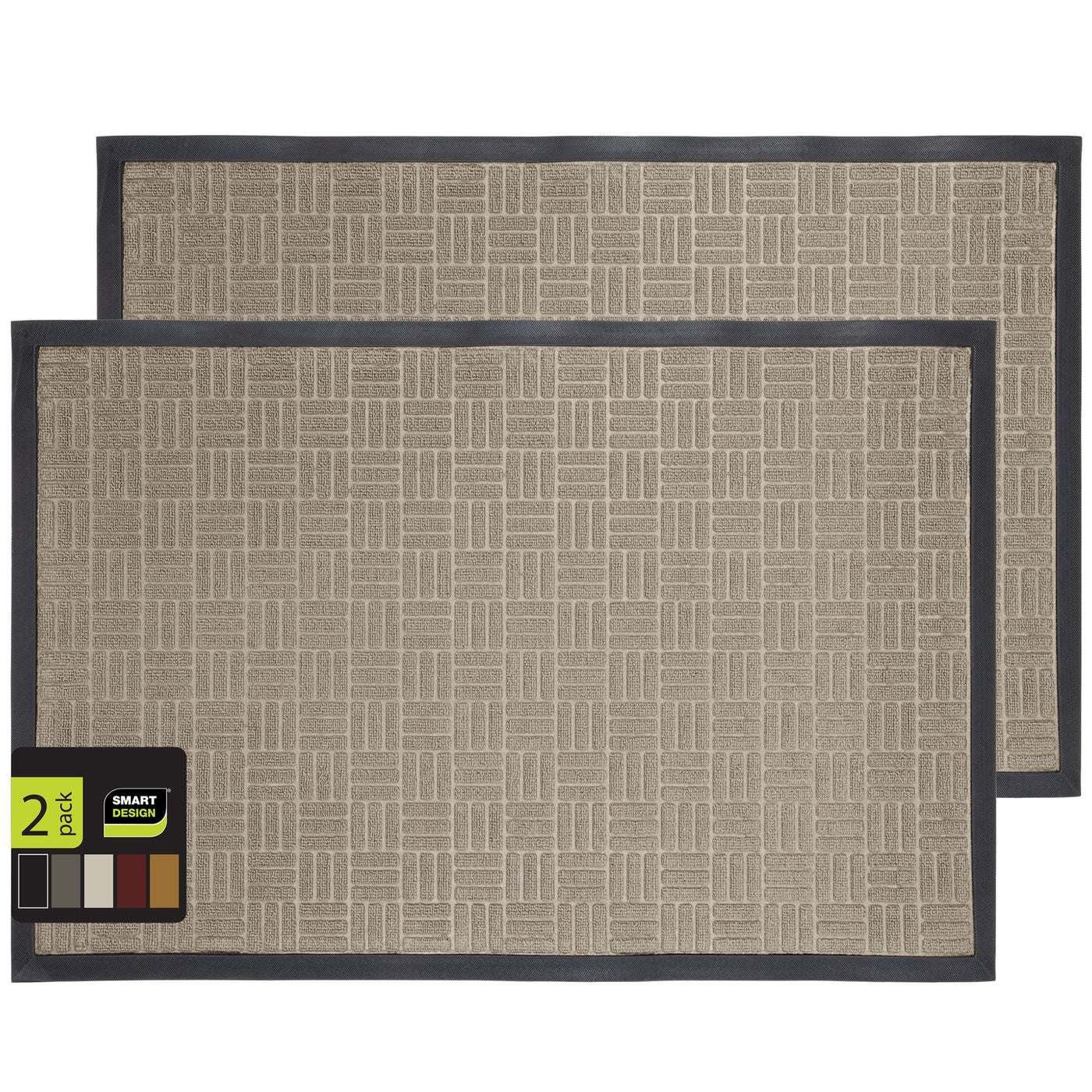 Large All-Weather Door Mat - Maze - Smart Design® 8