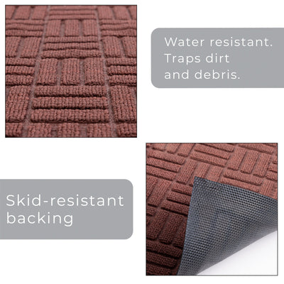 Large All-Weather Door Mat - Maze - Smart Design® 16