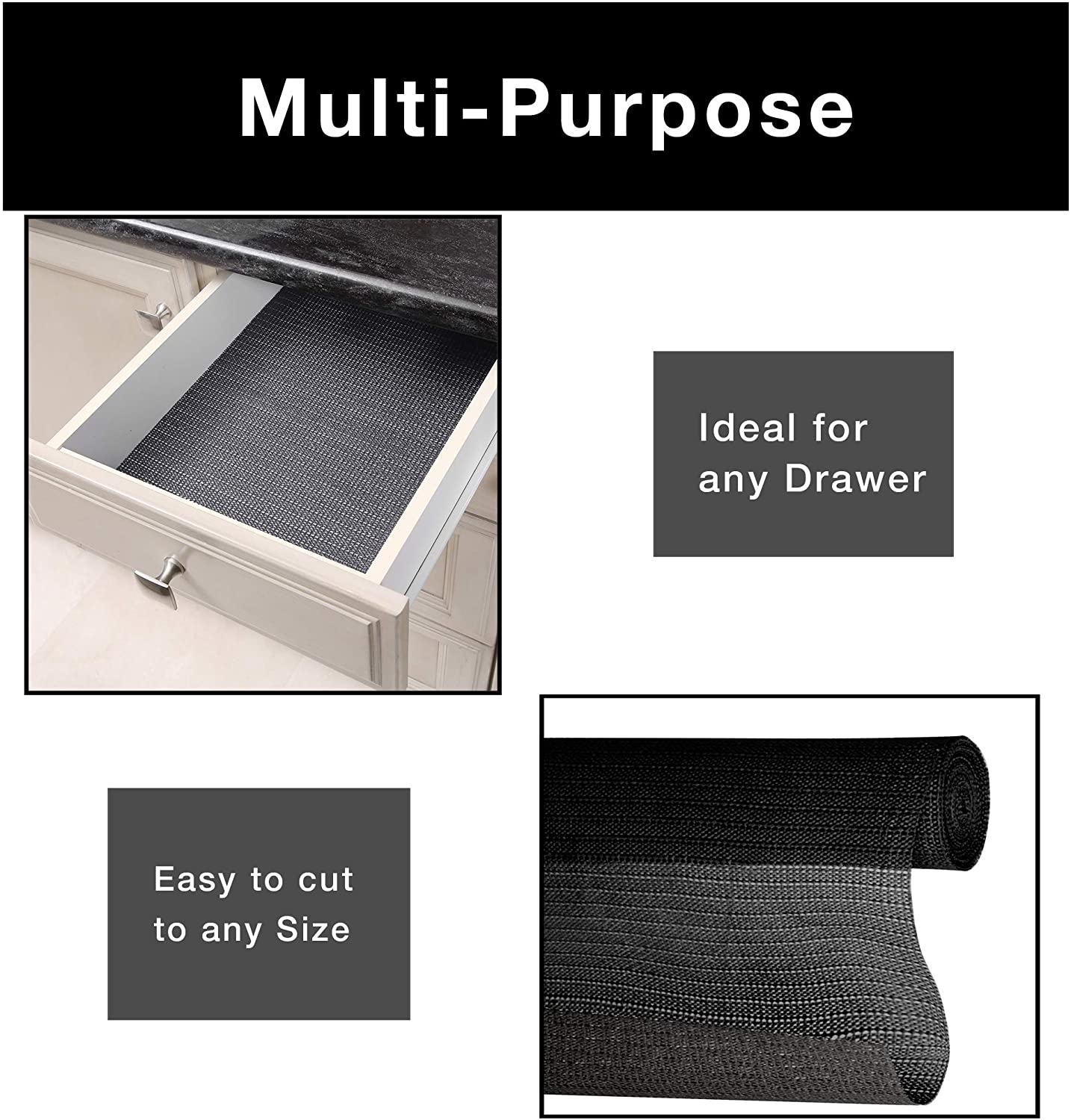 Ultra Grip Taupe Shelf/Drawer Liner