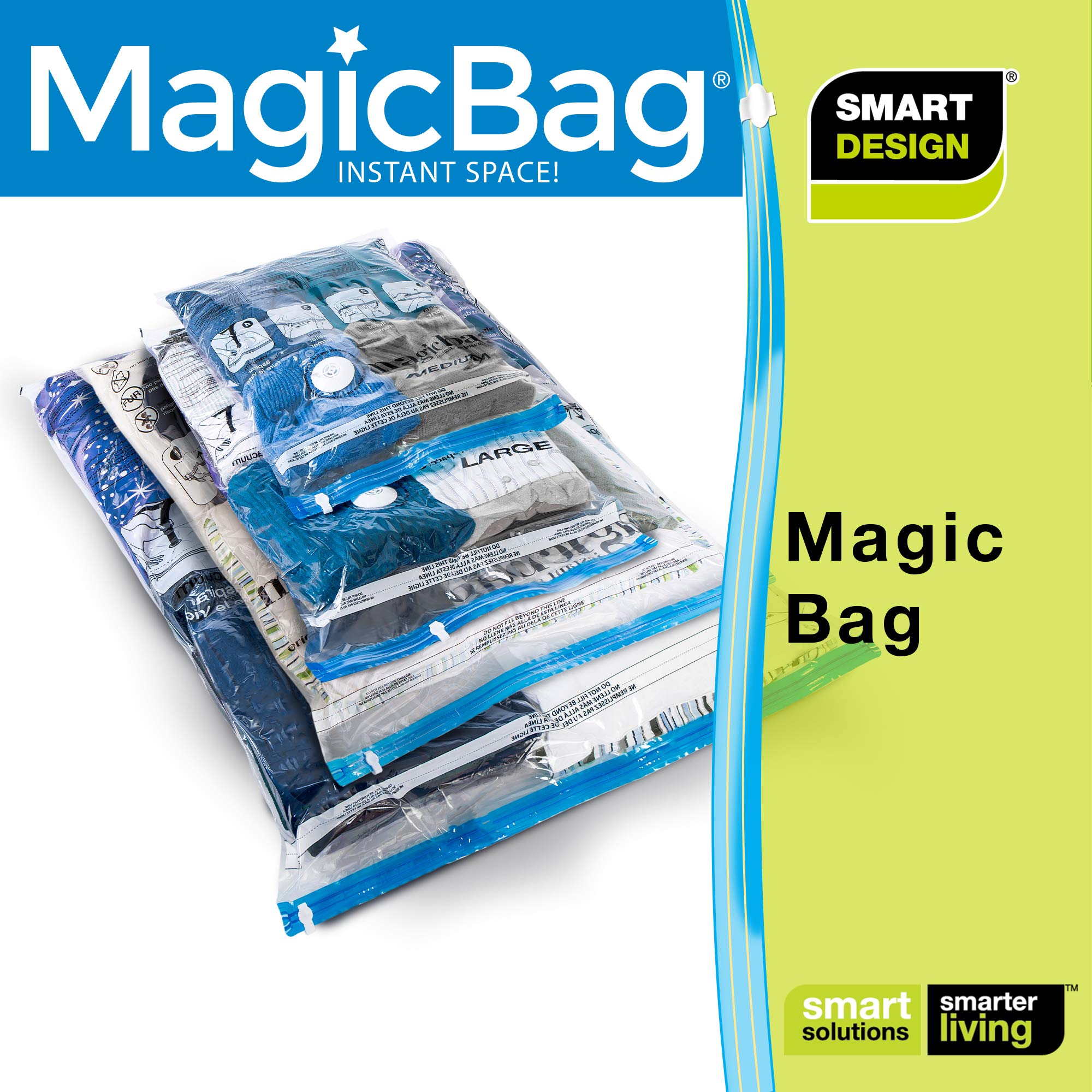 Magicbag® Original Flat Instant Space Saver Storage - Medium - 3