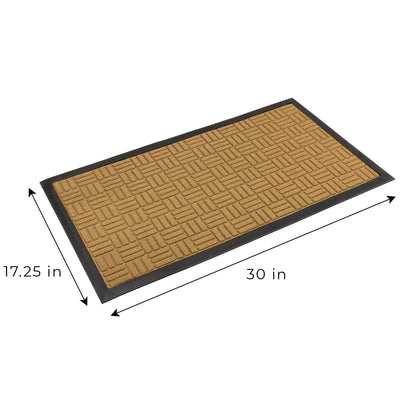 Medium All-Weather Door Mat - Maze - Smart Design® 18