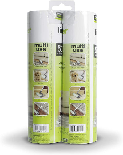 Mega Floor Lint Roller Refill - 50 Sheets - Smart Design® 3