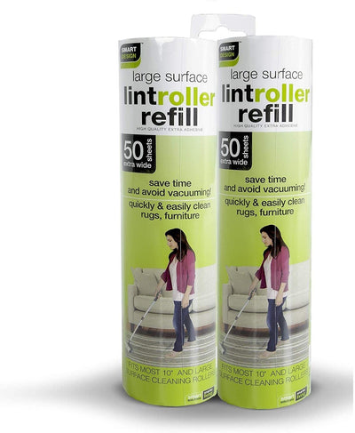 Mega Floor Lint Roller Refill - 50 Sheets - Smart Design® 1