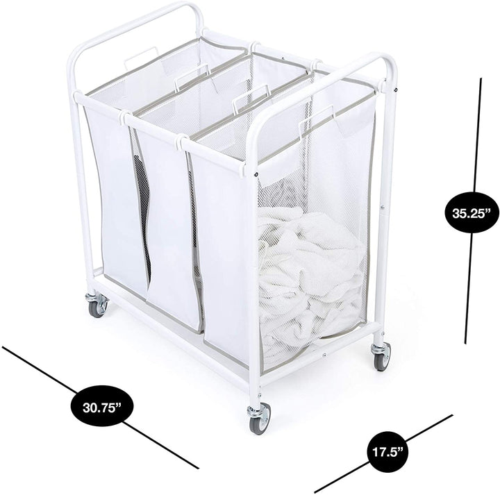 3 bag mesh laundry sorter sale