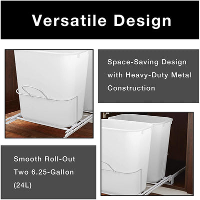 Pull Out Garbage Can - Smart Design® 10