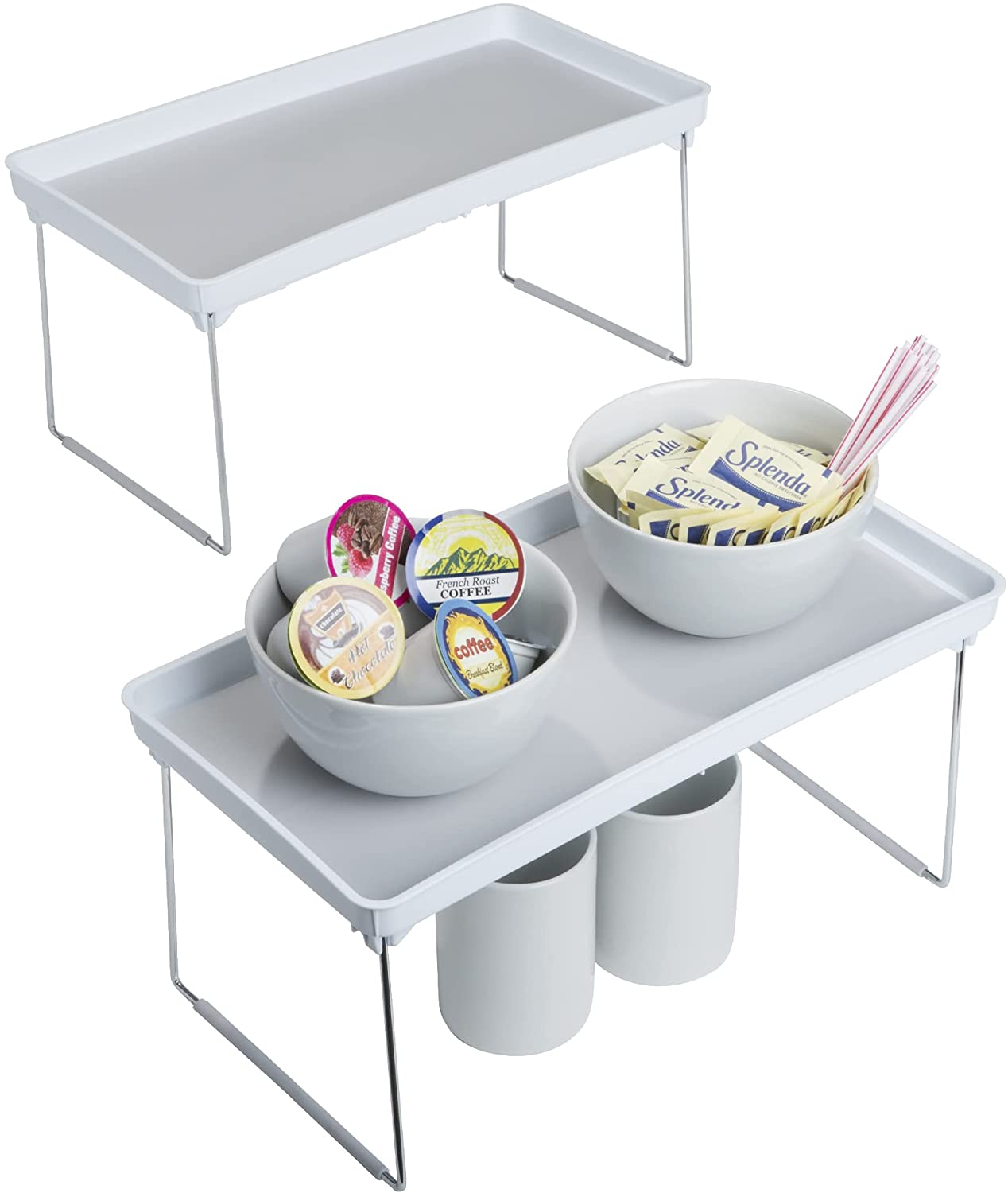 Stackable Cabinet Shelf - Smart Design® 1